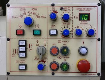 8" x 18Acer#SUPRA-818AHD, down feed, coolant, 3 HP, electric chuck, 2001, #10412