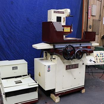 8" x 18Acer#SUPRA-818AHD, down feed, coolant, 3 HP, electric chuck, 2001, #10412