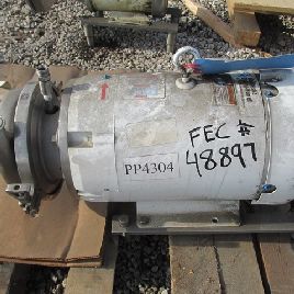 WaukeshaCherry Burrel #2065IV, Stainless Steel, Centrifugal, 2" x 1.5, 10 HP, 208-230/460 V., #48897