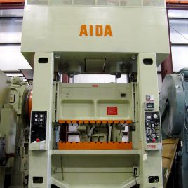 330 Ton,Aida#PMX(1), 12" stroke,31 SH,73 x 43 bed,30-90 SPM,recond,’85,#sr4304 (2 available)