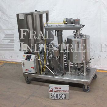 30 gal.Walker, 316 Stainless Steel, mixing system, 24" diameter x 26 straight wall, A/B PLC, and an A/B Panel View (2 available)