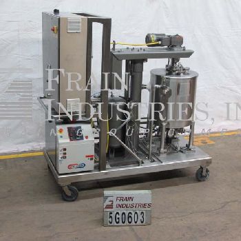 30 gal.Walker, 316 Stainless Steel, mixing system, 24" diameter x 26 straight wall, A/B PLC, and an A/B Panel View (2 available)