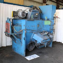 Pangborn#ES993, abrasive sand blast machine, 3" capacity, reclain auger, #67955