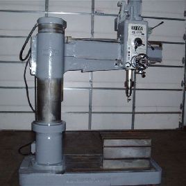 4'-13 "Ooya # RE-1224, 32-1985 RPM, mesa de 28 x 50, mesa de caja, abrazadera de potencia