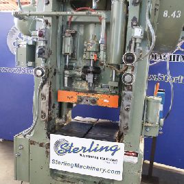 100 Ton,Minster#S1-100-24-30, press, air clutch & brake, #8745