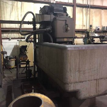 Mattison#24, rotary surface grinder,42" magnetic chuck,24 under wheel,75 HP,#71445