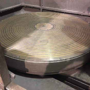 Mattison#24, rotary surface grinder,42" magnetic chuck,24 under wheel,75 HP,#71445