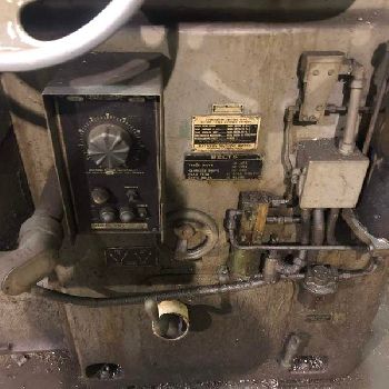 Mattison#24, rotary surface grinder,42" magnetic chuck,24 under wheel,75 HP,#71445