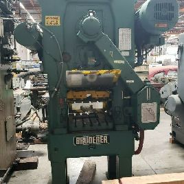 25 Ton,Bruderer#BSTA-25, high speed press,1.5" str,18 SH,100-1500 SPM,20-1/2 x 21 bed