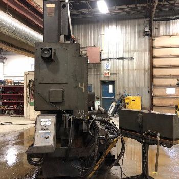 20" x 44Hem#WF140HM-DC, dual post,canted head,10 HP,laser light,VVP,2 blade,2002