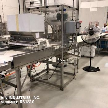 SavageBrothers (W.C. Smith) Complete, 24" wide,automatic,inline,Stainless Steel,chocolate enrobing decorating & cooling line