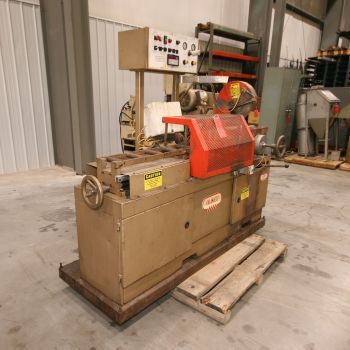 5"Kalamazoo#FA350A, automatic cold saw,5 round capacity,4-1/2 square cap, #11726