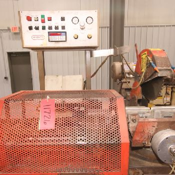 5"Kalamazoo#FA350A, automatic cold saw,5 round capacity,4-1/2 square cap, #11726