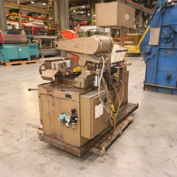 5"Kalamazoo#FA350A, automatic cold saw,5 round capacity,4-1/2 square cap, #11726