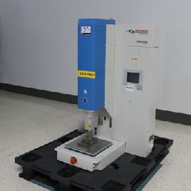 HerrmannHIQ #1200-VARIO, 1200 watt, 500mm stroke ultrasonic welder, 2012, #37253