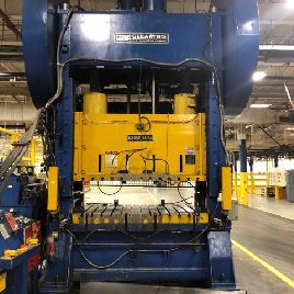 250 Ton,USI Clearing#S2-250-84-54, 12" str,30 SH,12 adj., 84 x 54 bed, 1984, #10798