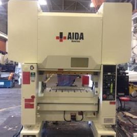 121 Ton,Aida, SSDC press, 3.14" stroke, 13.78 shut height
