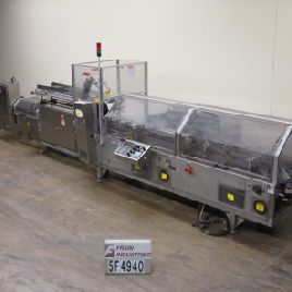 FMS#2000AL, automatic, continuous, Stainless Steel, horizontal H/M glue cartoner, 20-120 cartons/minute