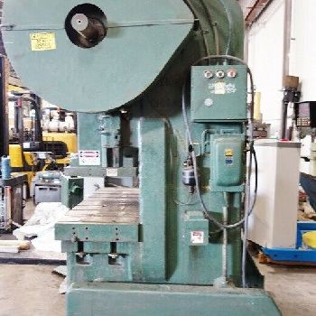 60 Ton,Rousselle#6-B-48, OBI press, 3" stroke, air clutch, 50 SPM, s/n 13925 60