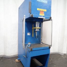 75 Ton,Multipress#FMS-75, gap frame hyd press, 18" str, 30 DL, 34 x 25 bed, #10663