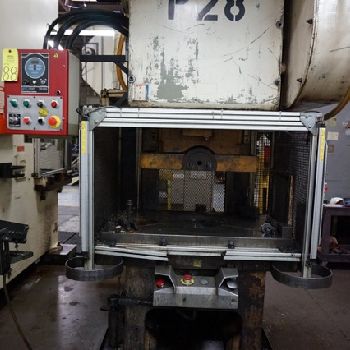100 Ton,Goiti#CFR, single point gap frame press,5.5" stroke,A/C & brake,1984,#10406