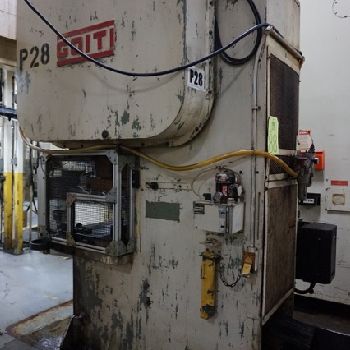 100 Ton,Goiti#CFR, single point gap frame press,5.5" stroke,A/C & brake,1984,#10406