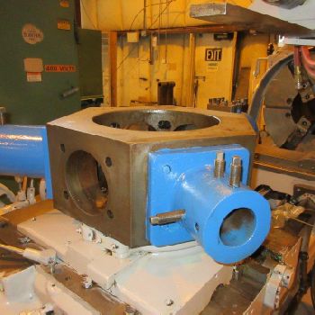 No. 4AWarner & Swasey, turret lathe, 12" hole, 75 HP, tracer, bar feeder, 1976