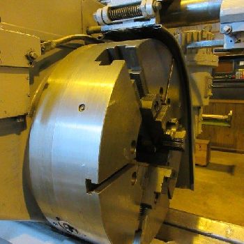 No. 4AWarner & Swasey, turret lathe, 12" hole, 75 HP, tracer, bar feeder, 1976