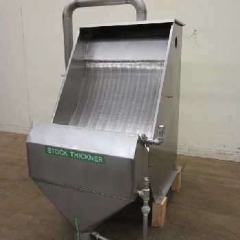 ParksonHydroscreen #HS36DF, liquid / solids separation system, compact design with no moving parts, motors