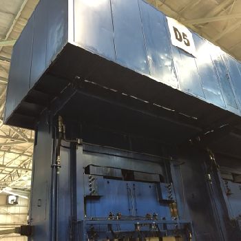 1200 Ton,Dieffenbacher#DSF, drawing, 31.5" stroke, 75 DL, 94 x 47 bed, Simatic Panel PC, (2) Available