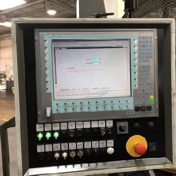 1200 Ton,Dieffenbacher#DSF, drawing, 31.5" stroke, 75 DL, 94 x 47 bed, Simatic Panel PC, (2) Available