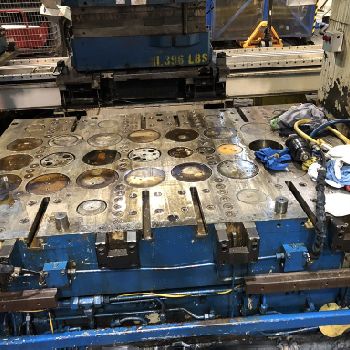 1200 Ton,Dieffenbacher#DSF, drawing, 31.5" stroke, 75 DL, 94 x 47 bed, Simatic Panel PC, (2) Available