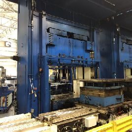 1200 Ton,Dieffenbacher#DSF, drawing, 31.5" stroke, 75 DL, 94 x 47 bed, Simatic Panel PC, (2) Available
