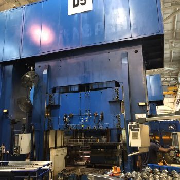 1200 Ton,Dieffenbacher#DSF, drawing, 31.5" stroke, 75 DL, 94 x 47 bed, Simatic Panel PC, (2) Available