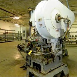 60 Ton,Minster#B1-60, 3" stroke,12 SH,air clutch & brake,s/n #21729,1976,#155081