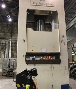 695 Ton,Hydraulico#SAP-630-2000X2000, 39" str,51 DL,79 x 79 bed,Siemens PLC,2007