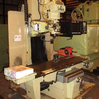 Willis#1654-MICROCUT, CNC vert bedmill,16" x 54 table,7.5 HP,Anilam 3300MK 3-Axis control,’01