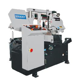Sierra de cinta horizontal de doble columna automática de 18 "x 18 Sharp # SW-180AD, 7.5 HP, nuevo