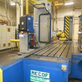 Mecof#CS-500, universal CNC bed mill,134" X,66 Y,39 Z,3k RPM,(2) universal hds,Fidia M2,#29715