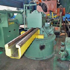 20000 lb.Forte, 2-arm turnstile, 16" x 59 coil ID,power push-off,power rotation,#10953