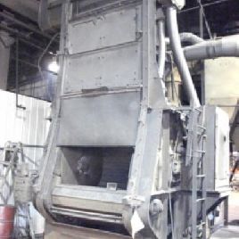 15 cu.ft.Pangborntumblast, 1 x 30 HP blast wheel, w/dust collector, to be rebuilt