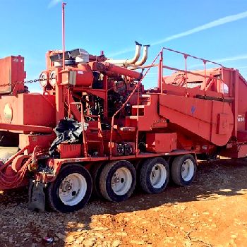 Morbark#7600B, used wood hog horizontal grinder