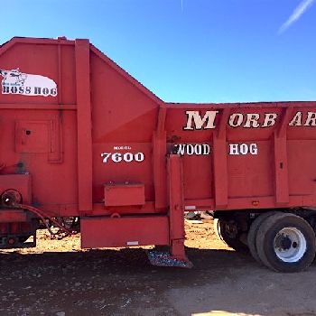 Morbark#7600B, used wood hog horizontal grinder