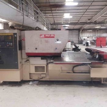 22 Ton,MurataMagnum #1250, CNC turret punch,22 stations,40.5" x 50,GE Fanuc OP,1994