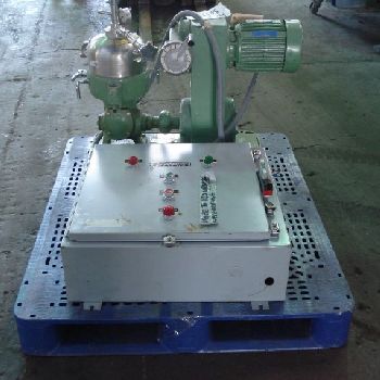 Westfalia#KA2-75-575, Stainless Steel,9470 RPM,centripetal pump disch,Magnetek vari-speed gearbox,1.5 HP,230/460 V.XP,1989,#36333