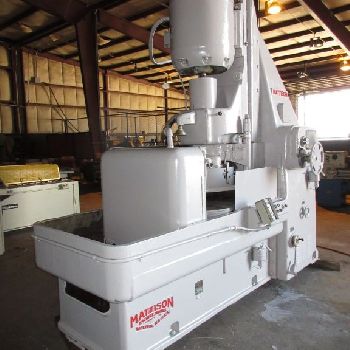 Mattison#36, 40" magnetic chuck,20 wheel diameter,50 HP,segmented wheel,42 swing