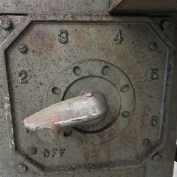 Acme#B-01-20, butt welder, 20 KVA, 3" cylinder, Intertron 105 control, 6 step tap switch, 220/230/240 V., 1 phase, #6727