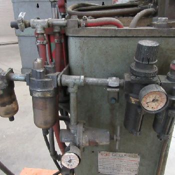 Acme#B-01-20, butt welder, 20 KVA, 3" cylinder, Intertron 105 control, 6 step tap switch, 220/230/240 V., 1 phase, #6727