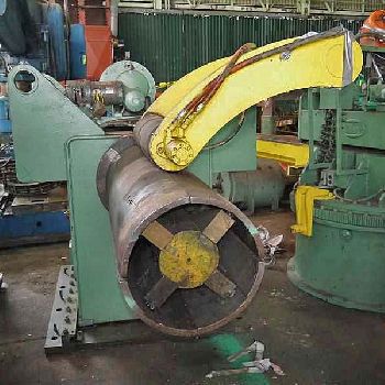 20000 lb.Forteuncoiler, 20" -24 ID,58 face mandrel,4 segment whl,hyd expansion,#10954