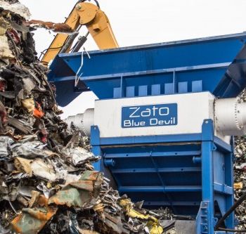 Zato#GF4000, Blue Devil GF & GFS, 20 ton/hr.,735 HP, bulk baled mixed scrap